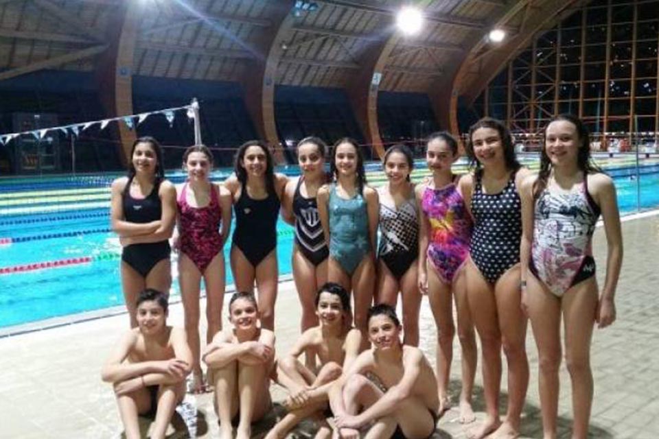 A equipa de infantis do Nacional já conquistou quatro medalhas. foto CDN A equipa de infantis do Nacional já conquistou quatro medalhas. foto CDN